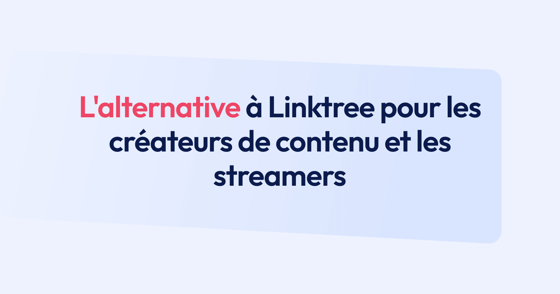 Multy - L'alternative à Linktree pour les créateurs de contenu et les streamers